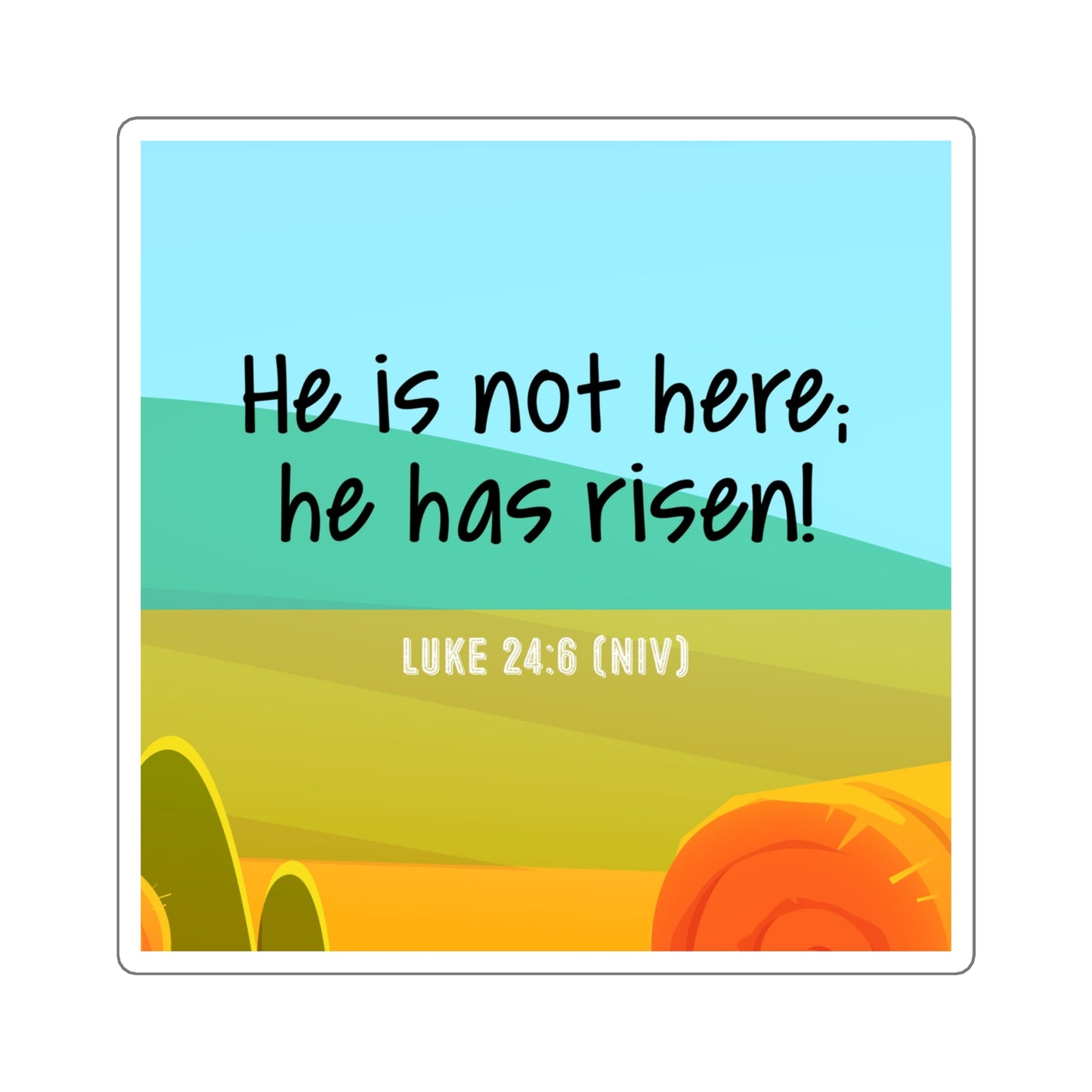 Memory Verse Sticker | V6 | Rise & Shine Preschool