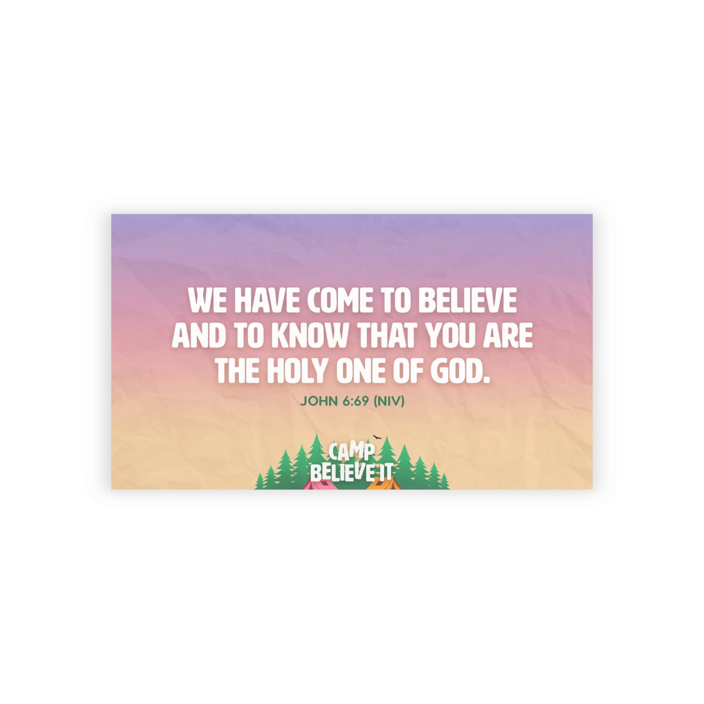 Memory Verse Cards | V8 | Camp Believe It