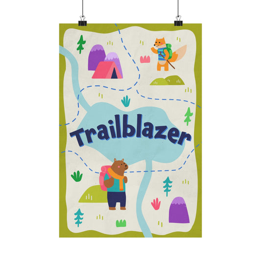 Poster | V9 | Trailblazer Preschool Series Graphic | Vertical