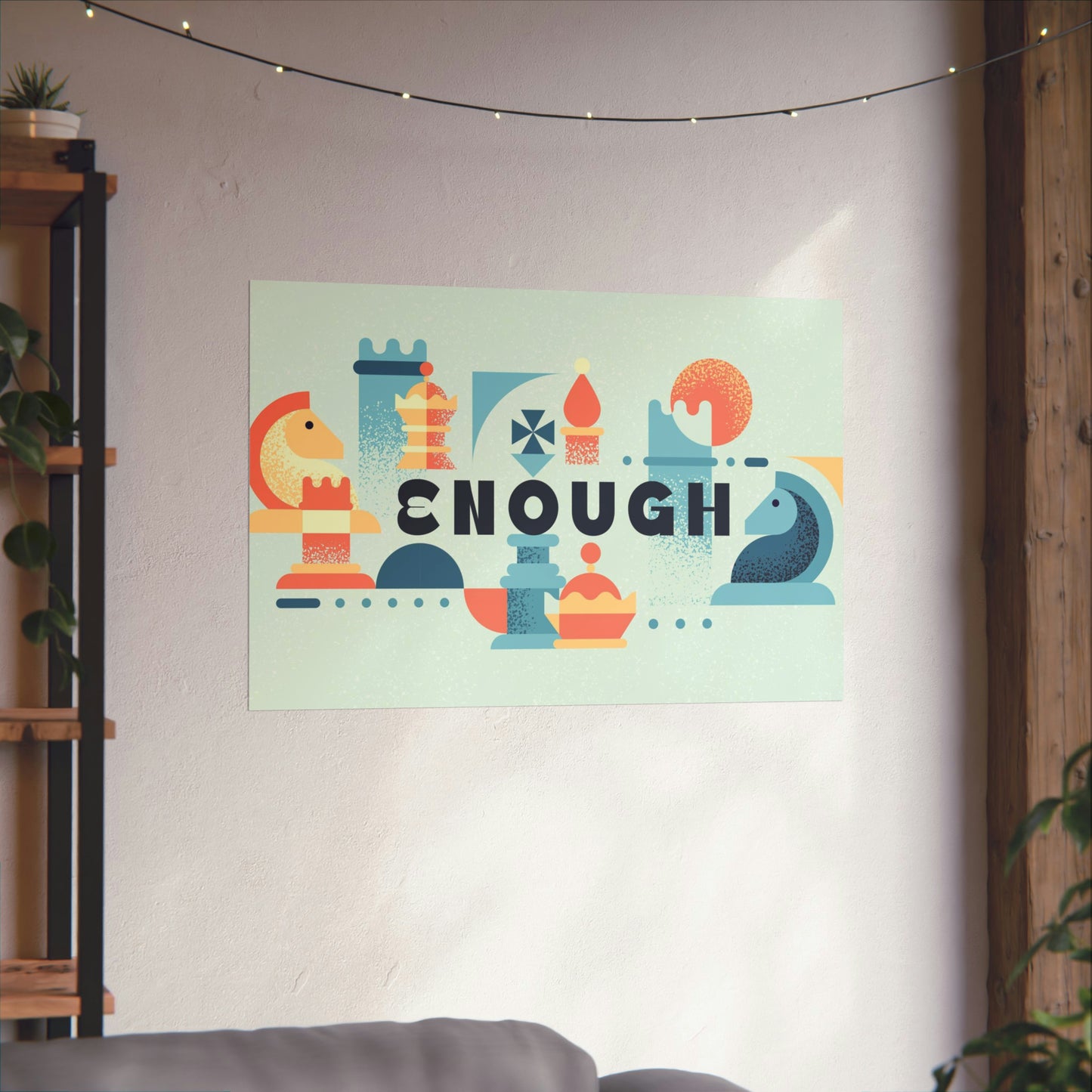 Poster | V7 | Enough Series Graphic | Horizontal