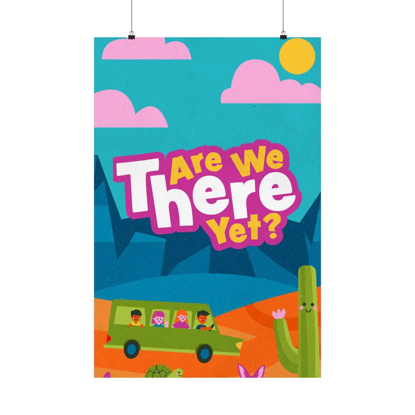 Poster | V7 | Are We There Yet Preschool Series Graphic | Vertical