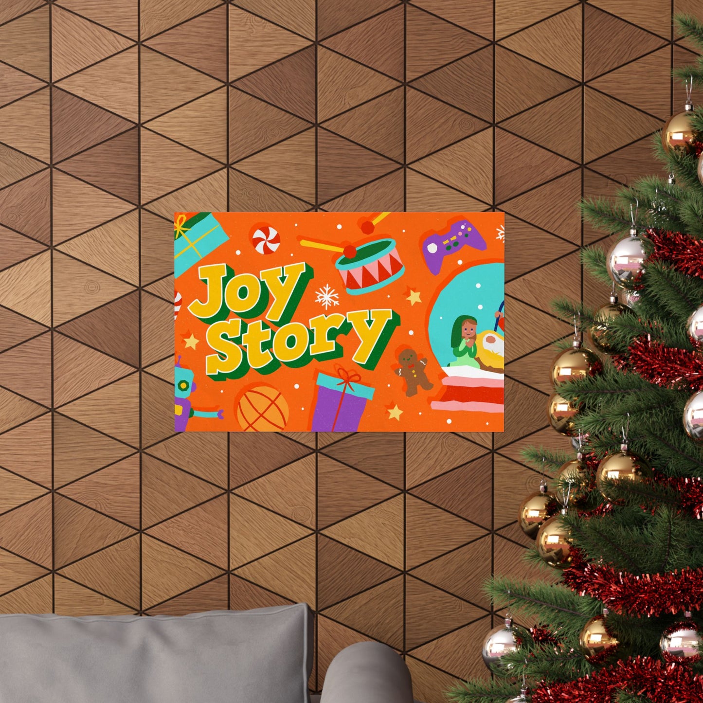 Poster | V8 | Joy Story Preschool Series Graphic | Horizontal