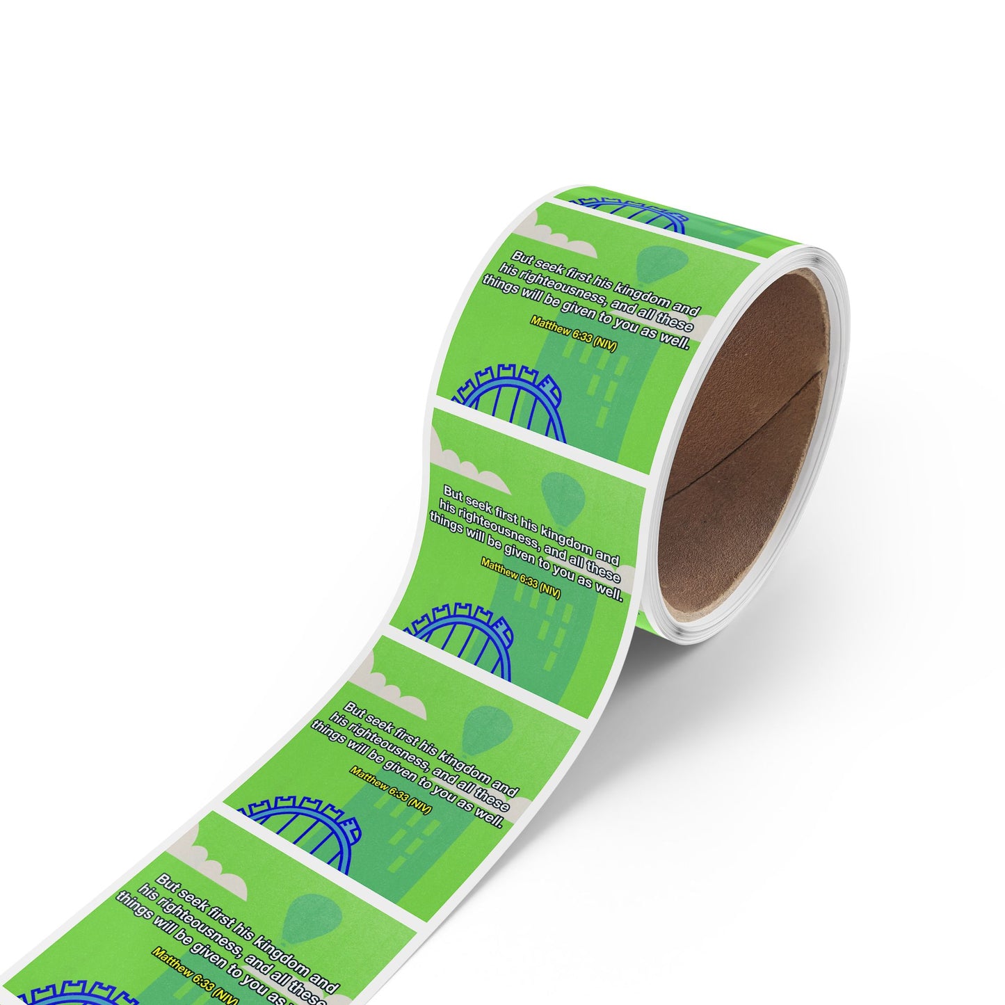 Memory Verse Sticker Roll | V6 | Measure Up Preschool