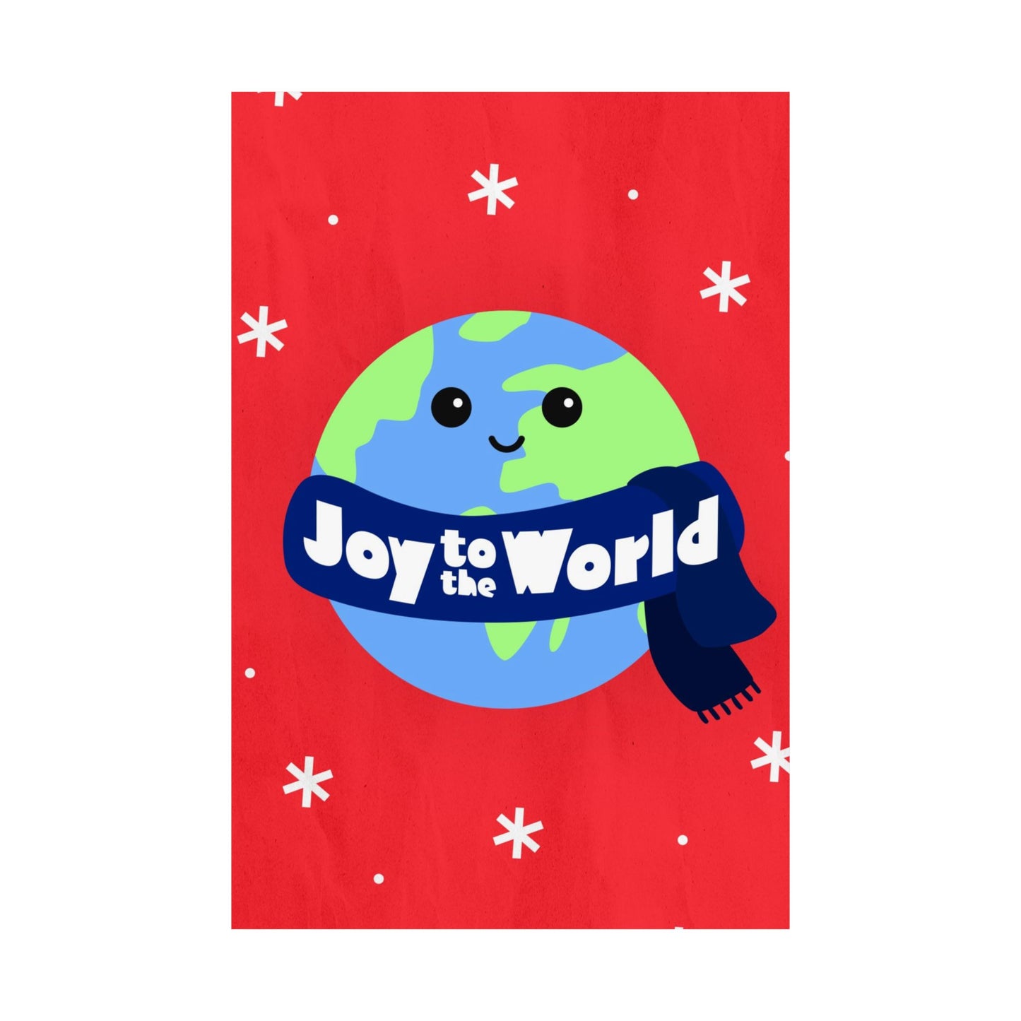 Poster I V5 I Joy To The World Preschool Series Graphic I Vertical