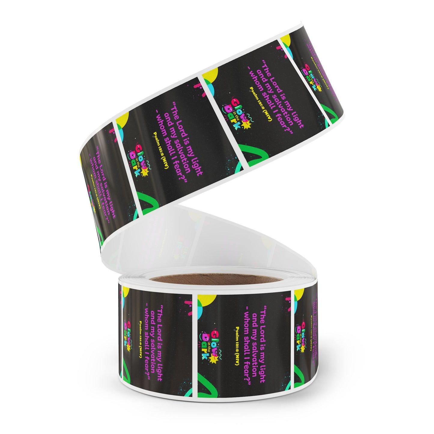 Memory Verse Sticker Roll | V7 | Glow in the Dark Preschool