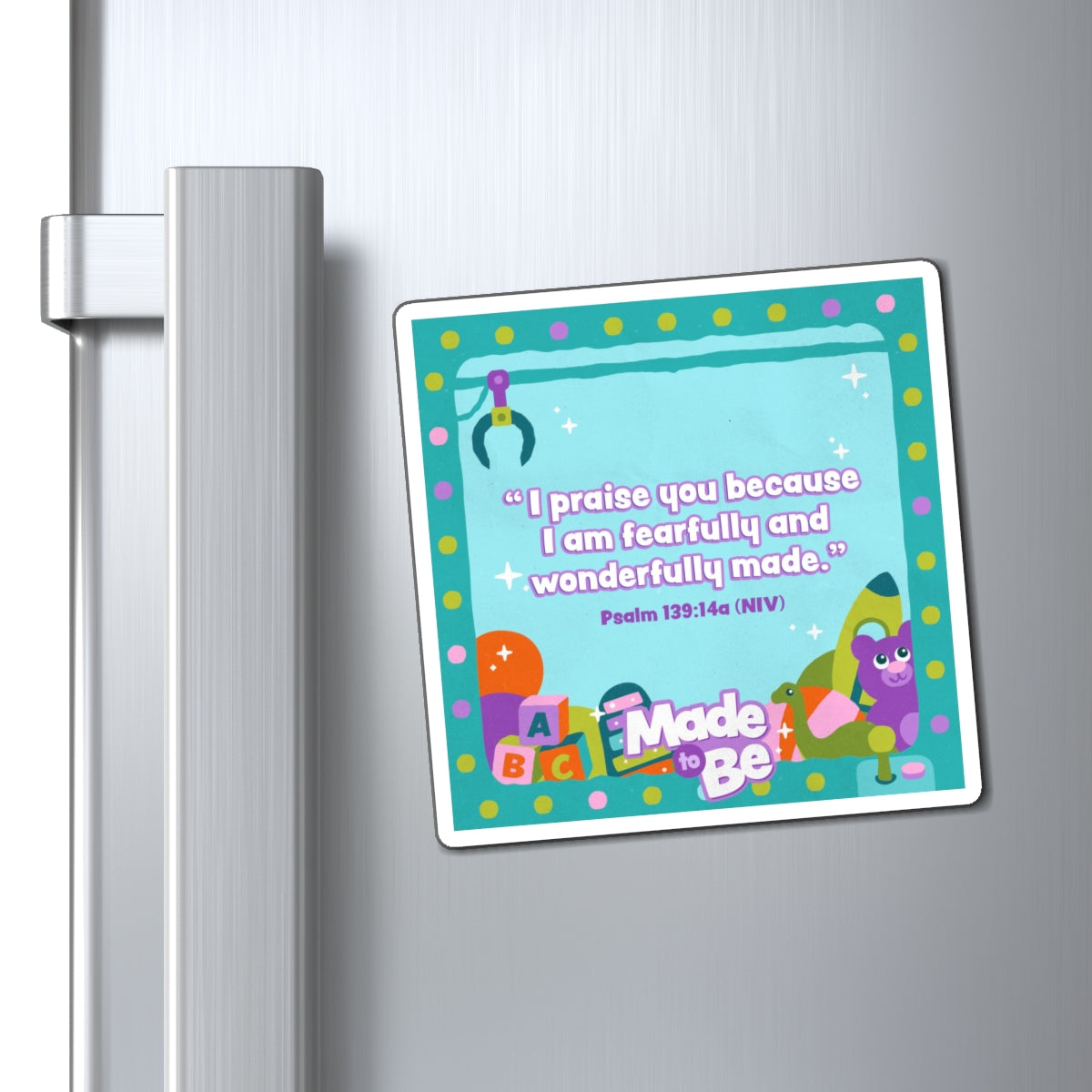 Memory Verse Magnet | Made to Be Preschool