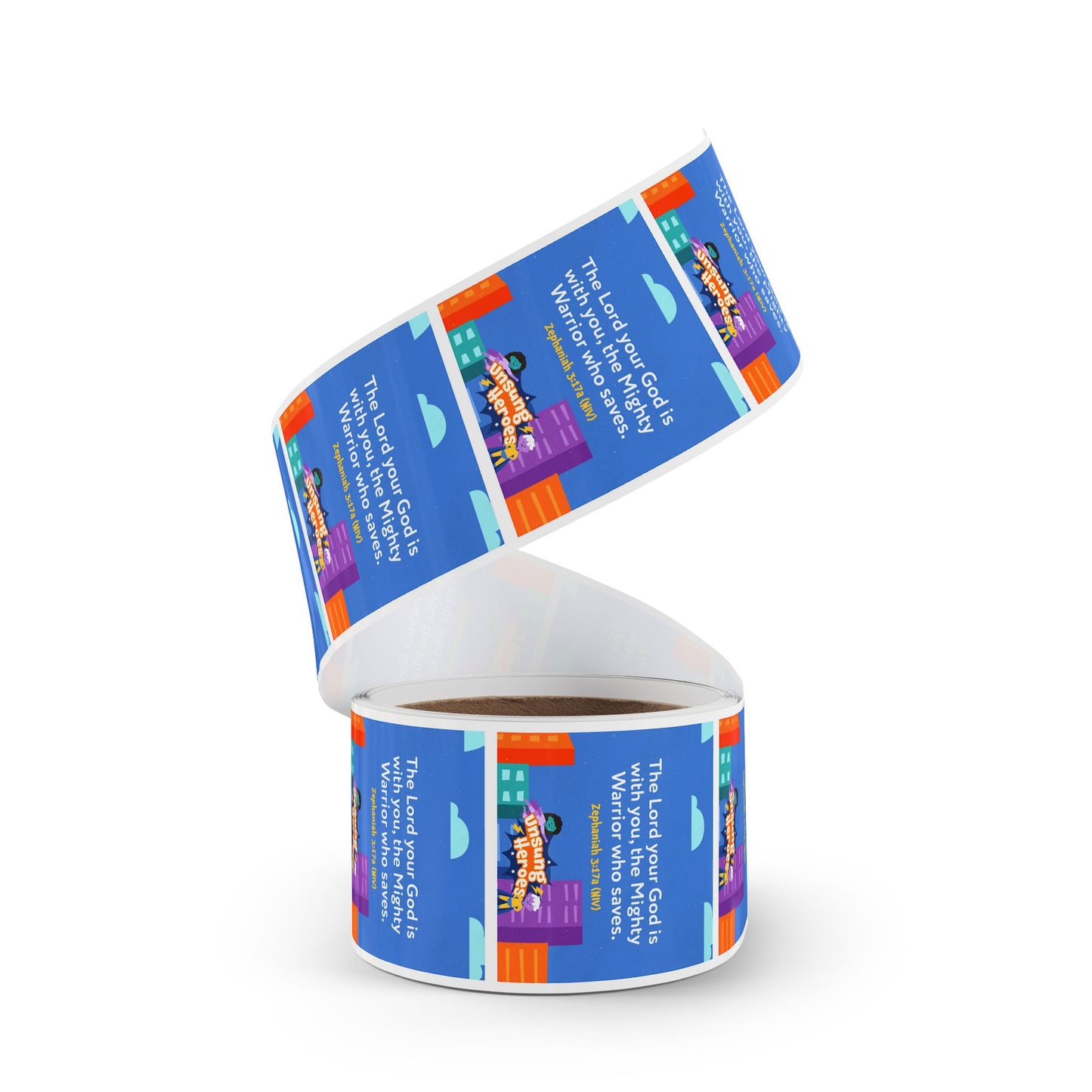 Memory Verse Sticker Roll | V8 | Unsung Heroes Preschool