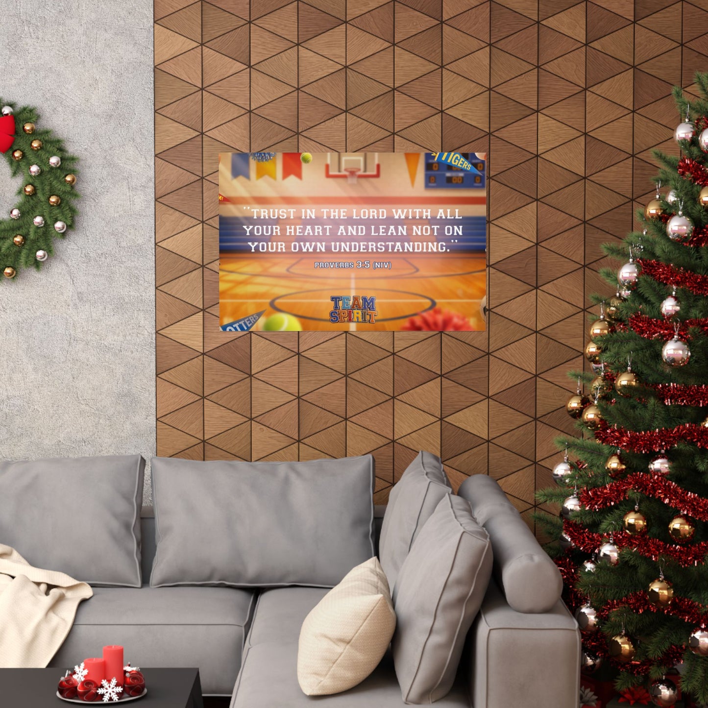 Poster | Team Spirit Elementary Memory Verse Graphic | Horizontal