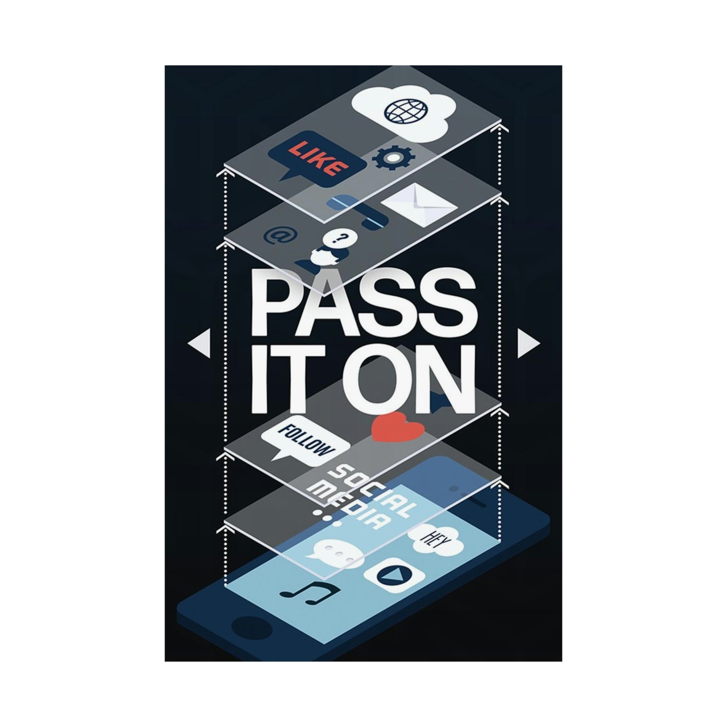 Poster | V5 | Pass It On | Vertical