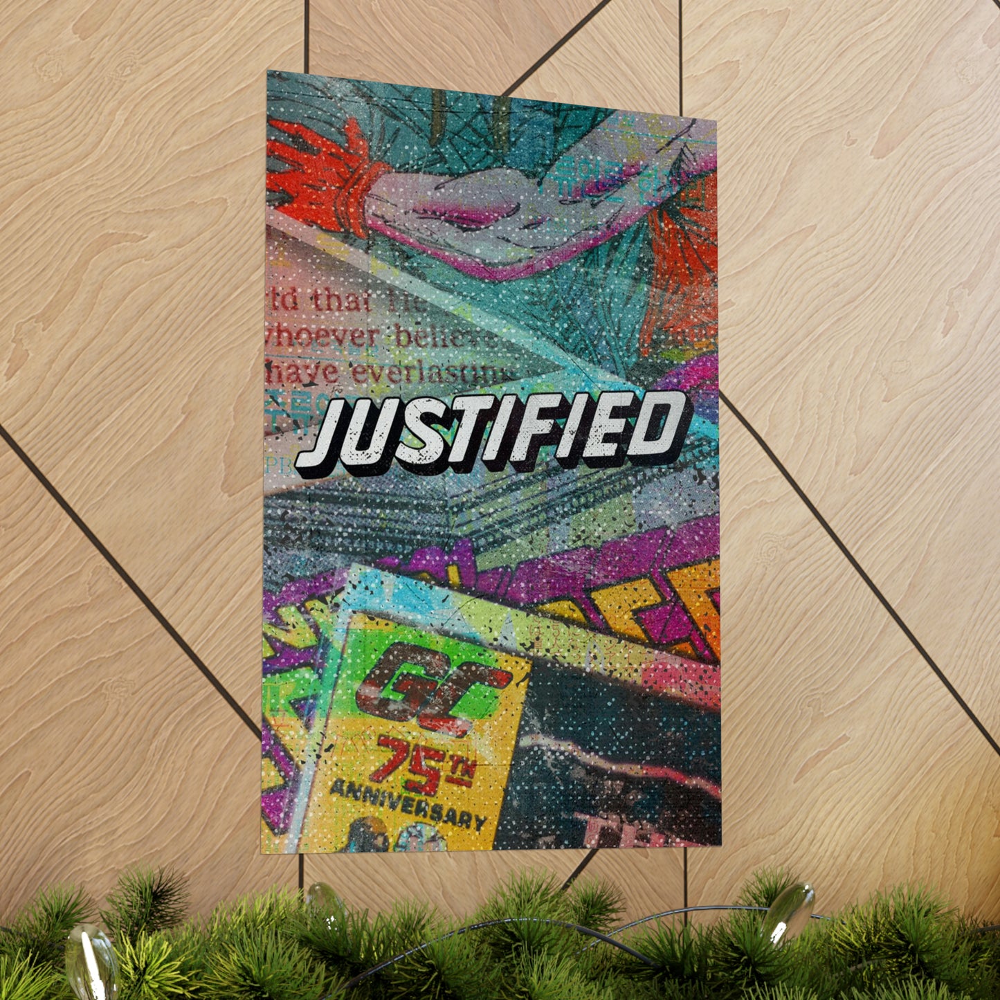 Poster | V7 | Justified Series Graphic | Vertical