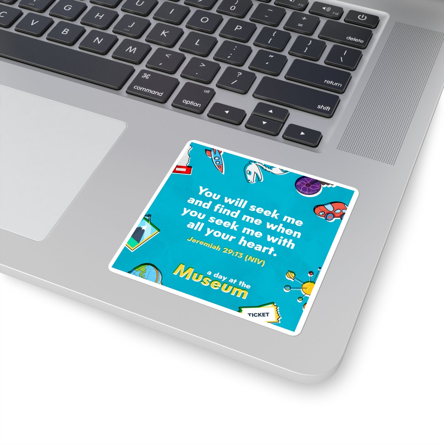 Memory Verse Sticker | V5 | A Day At The Museum Preschool