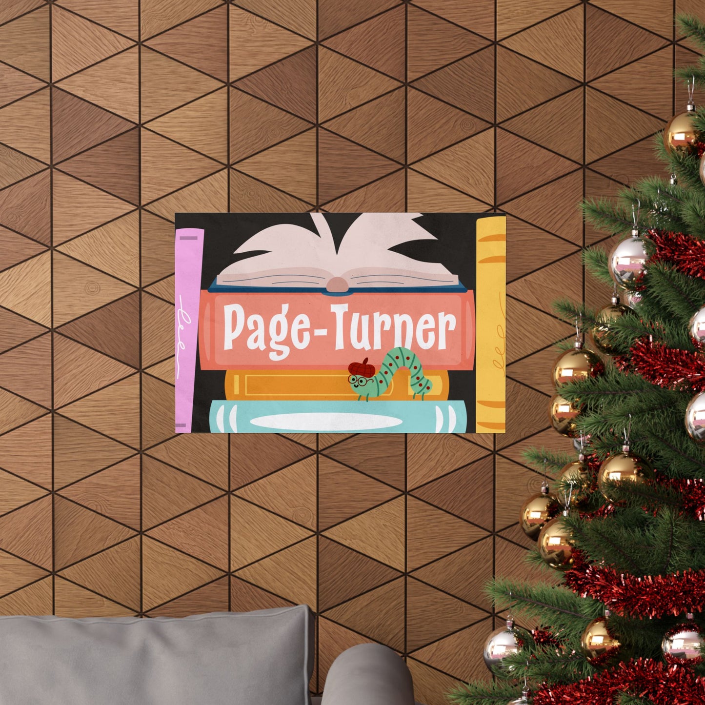 Poster I V5 I Page-Turner Preschool Series Graphic I Horizontal