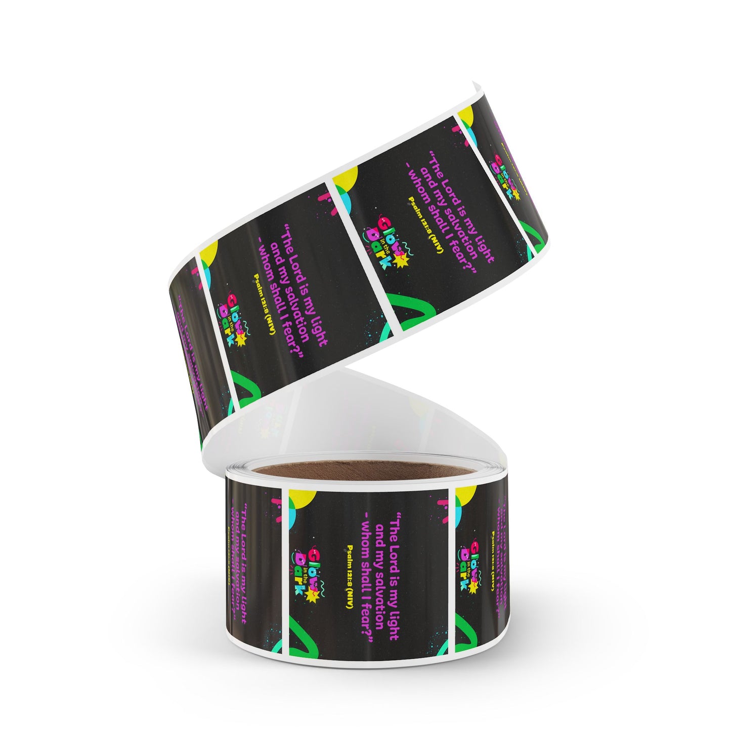 Memory Verse Sticker Roll | V7 | Glow in the Dark Preschool