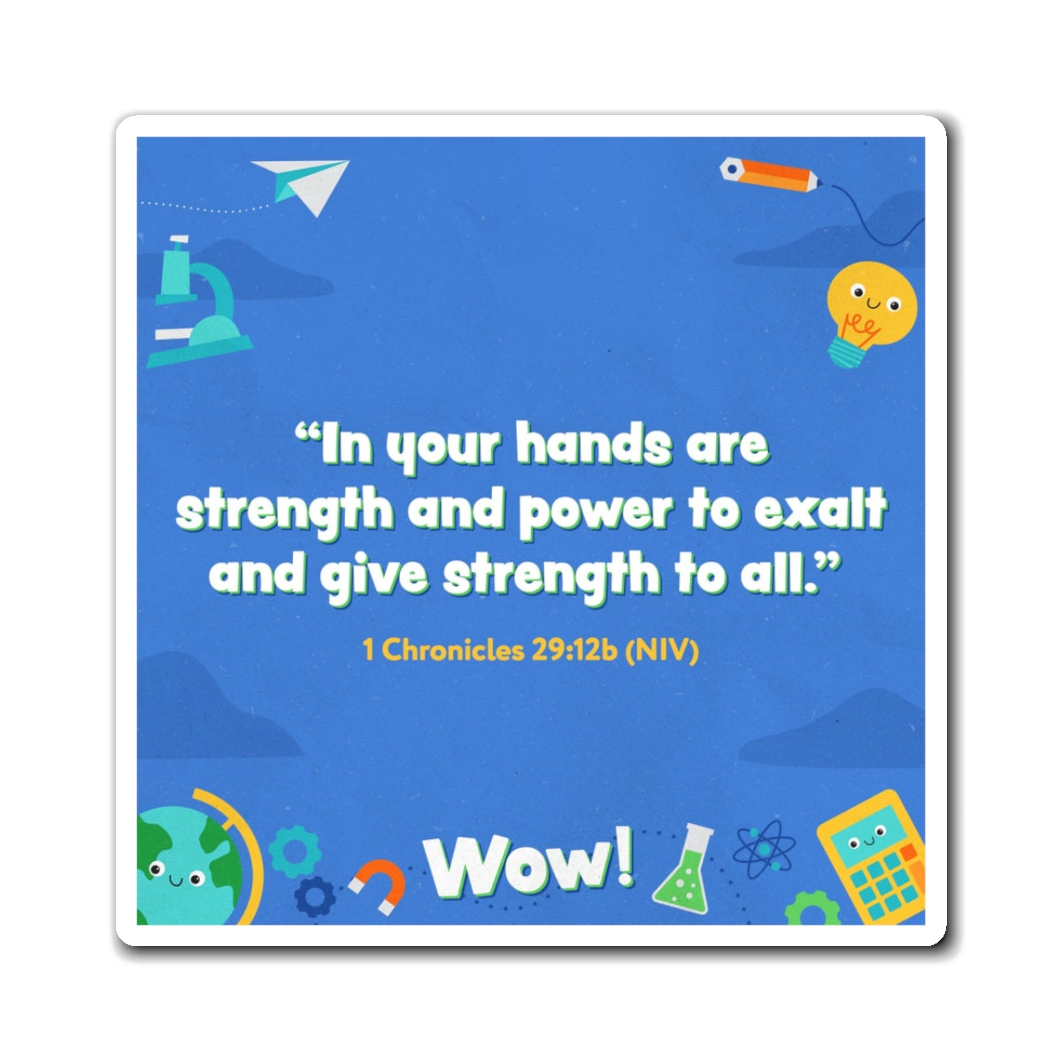 Memory Verse Magnet | V7 | Wow Preschool