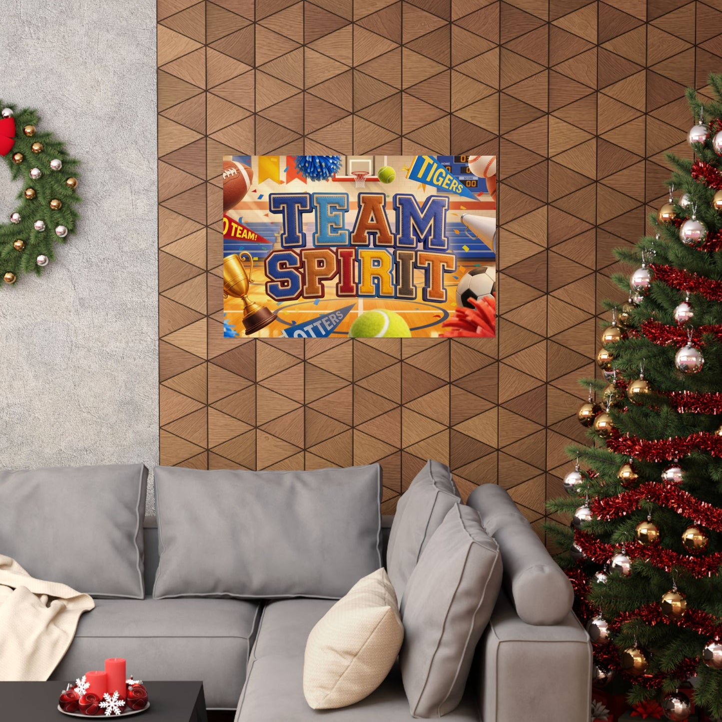 Poster | Team Spirit Elementary Series Graphic | Horizontal