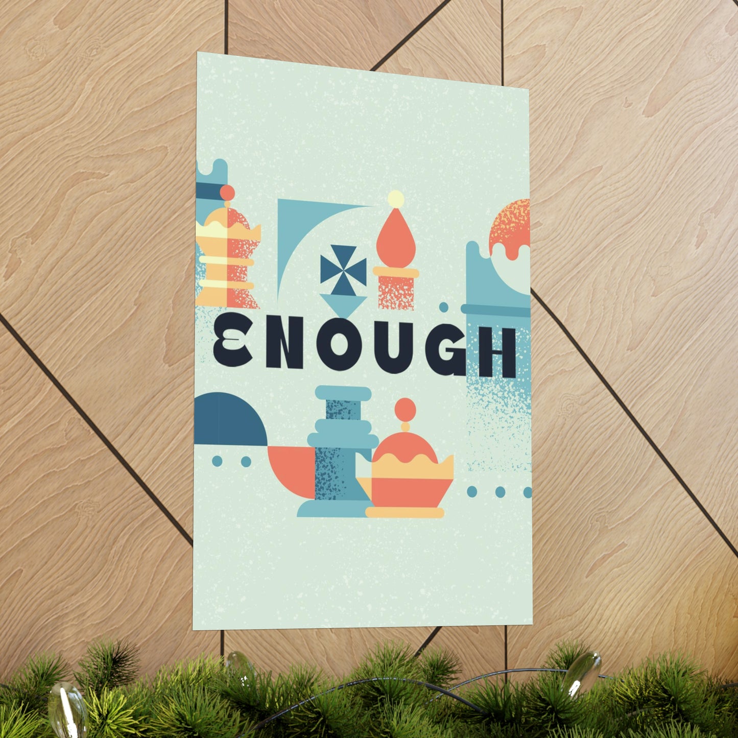 Poster | V7 | Enough Series Graphic | Vertical