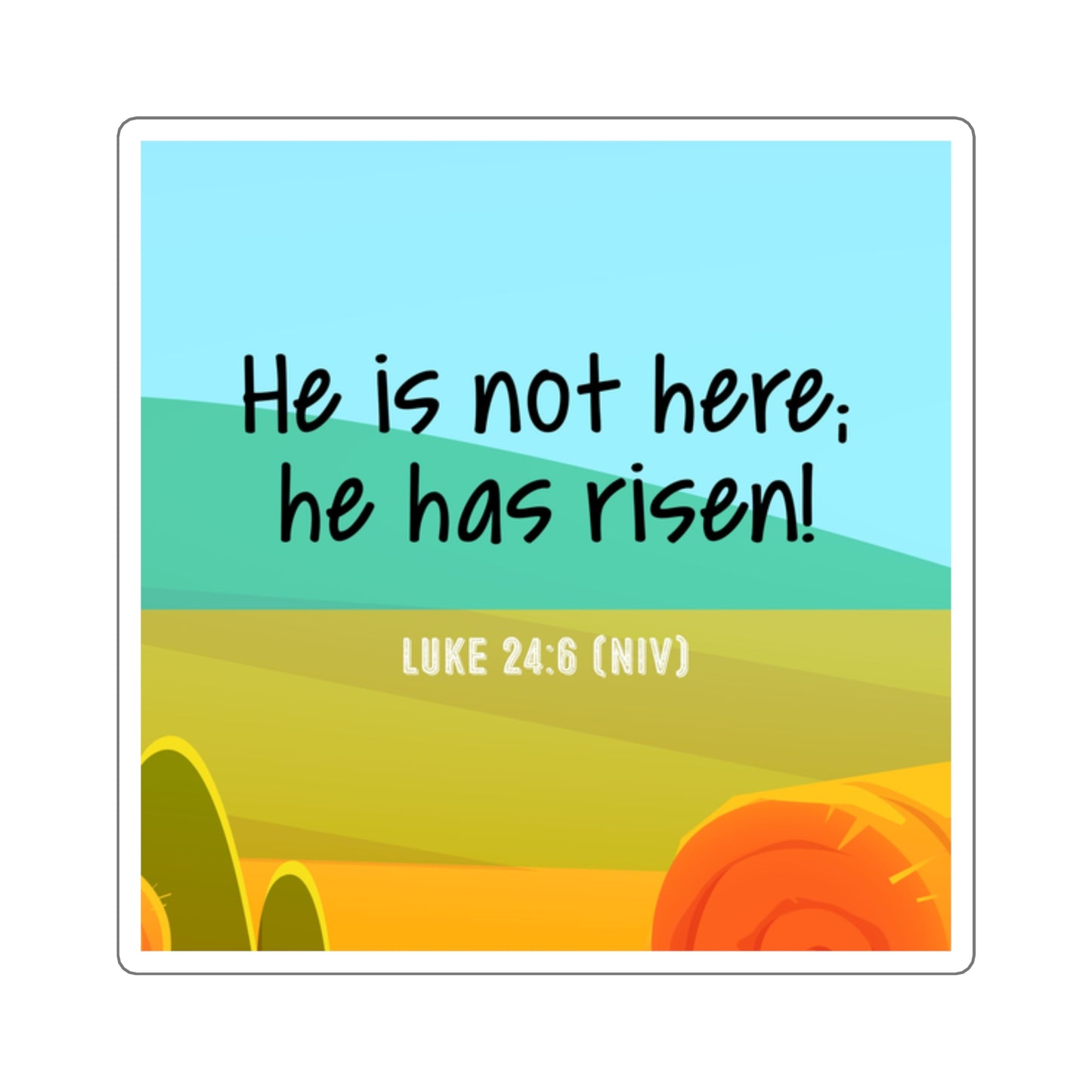 Memory Verse Sticker | V6 | Rise & Shine Preschool
