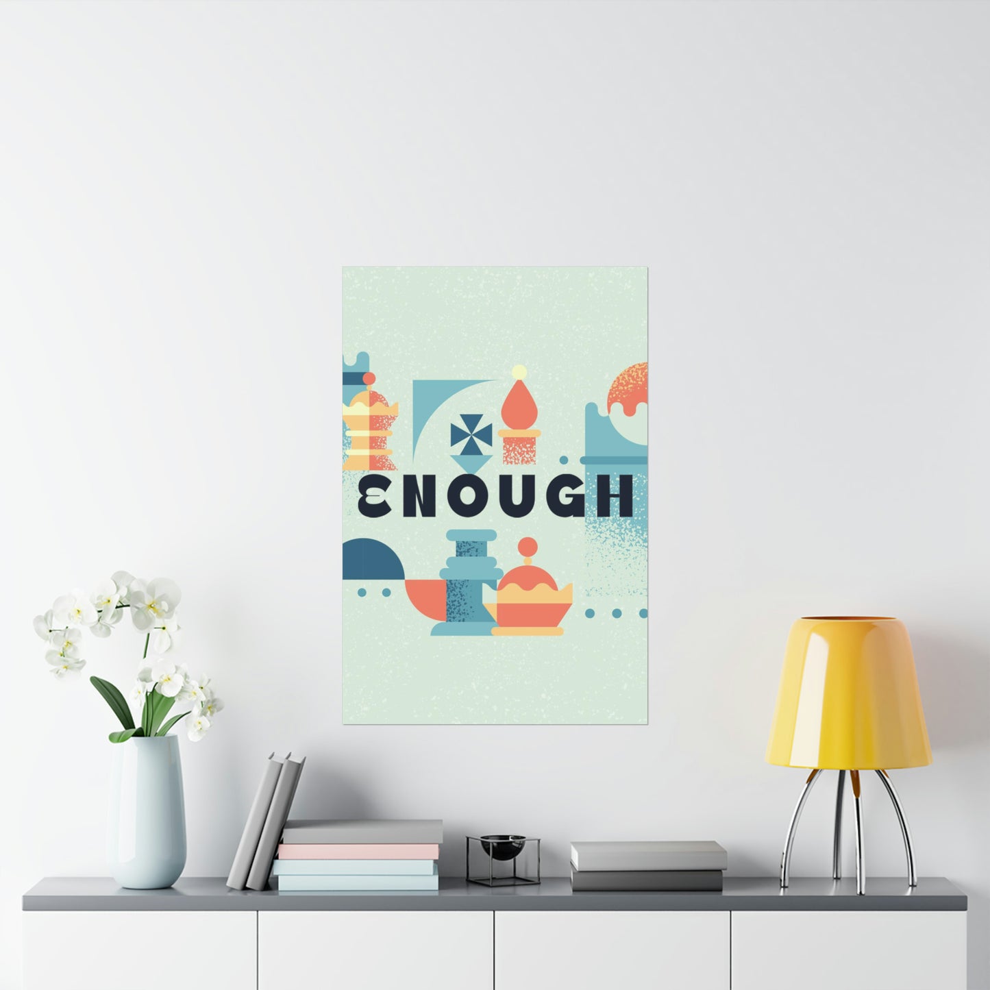 Poster | V7 | Enough Series Graphic | Vertical