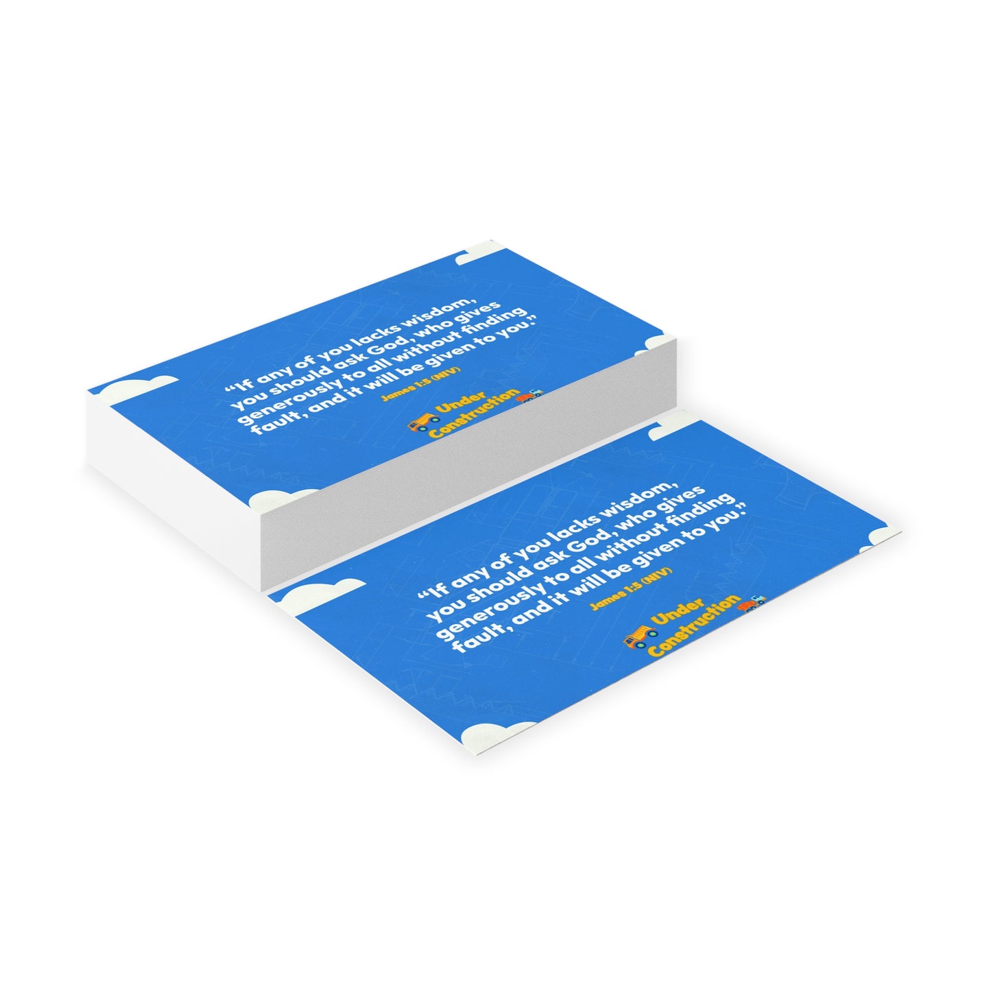 Memory Verse Cards | V8 | Under Construction Preschool