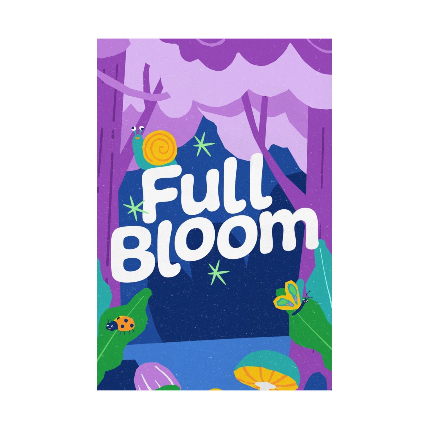 Poster | V8 | Full Bloom Preschool Series Graphic | Vertical