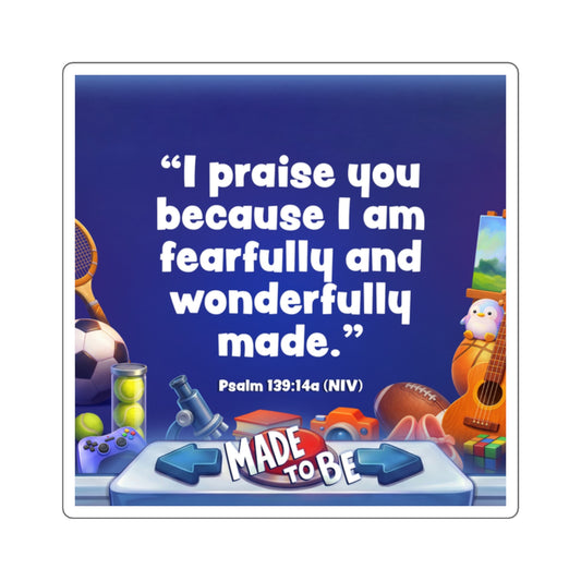 Memory Verse Sticker | Made to Be Elementary