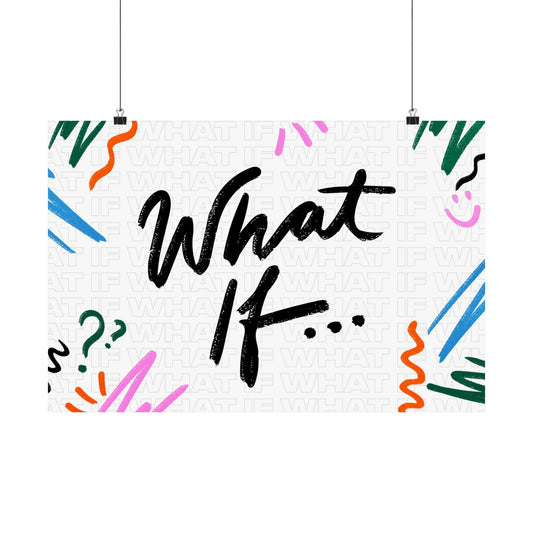 Poster | V8 | What If Series Graphic | Horizontal