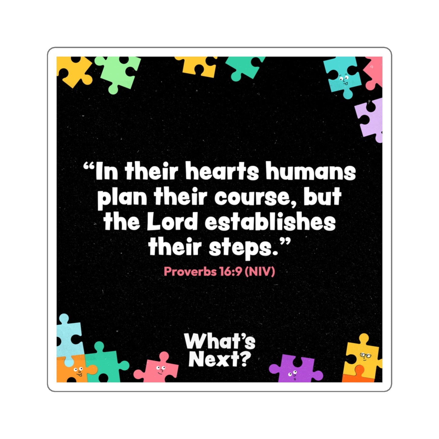 Memory Verse Sticker | V8 | What's Next Preschool