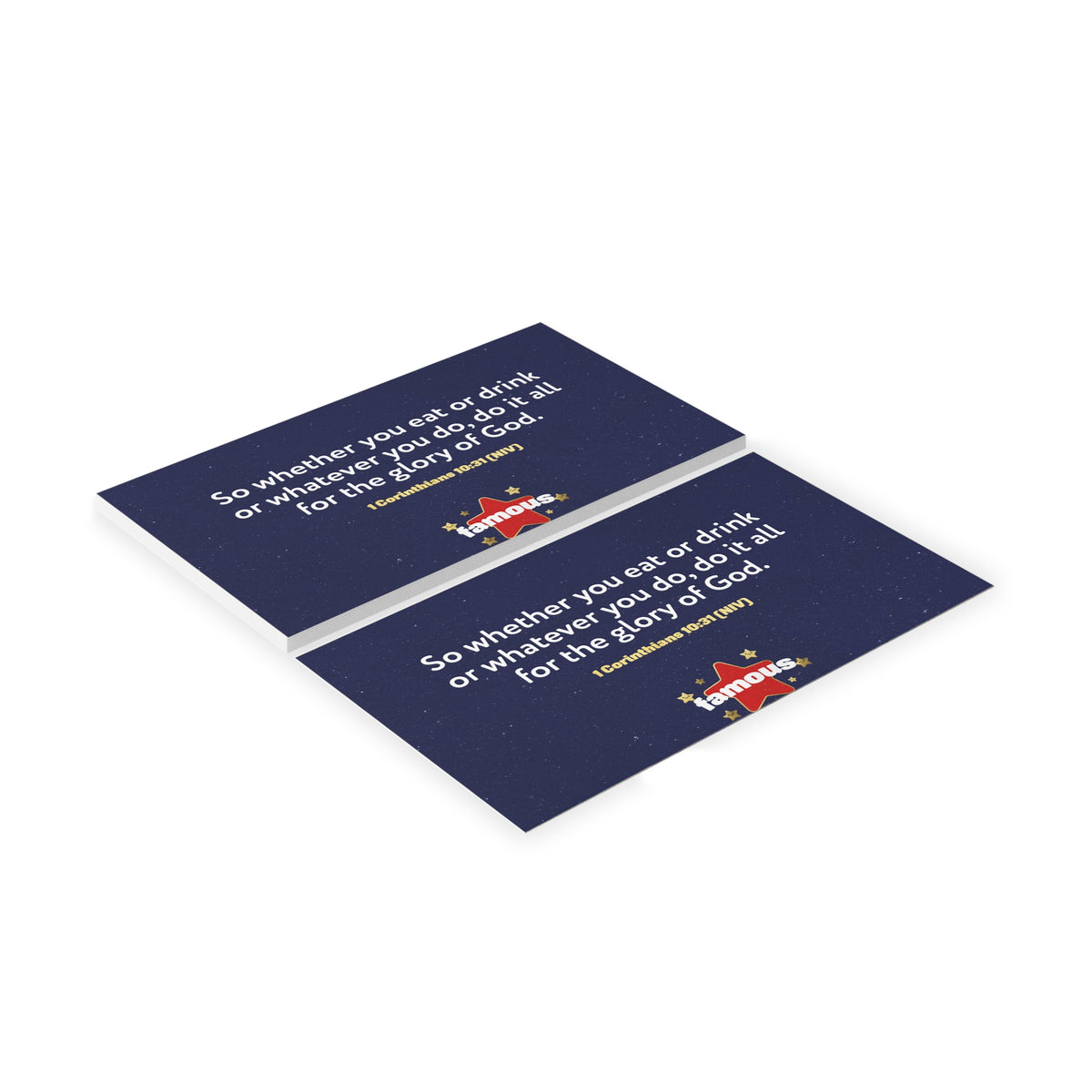 Memory Verse Cards | V5 | Famous Preschool