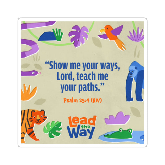 Memory Verse Sticker | V7 | Lead the Way Preschool