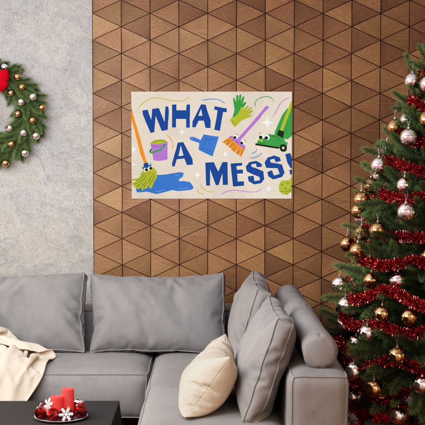 Poster | What A Mess Preschool Series Graphic | Horizontal