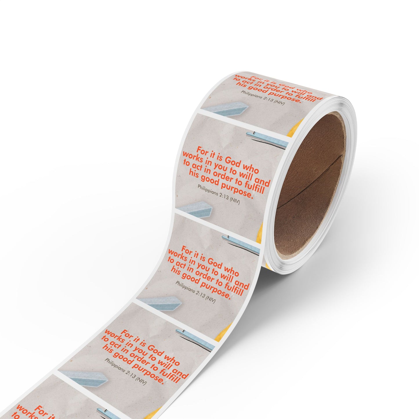 Memory Verse Sticker Roll | V6 | Behind The Scenes Preschool