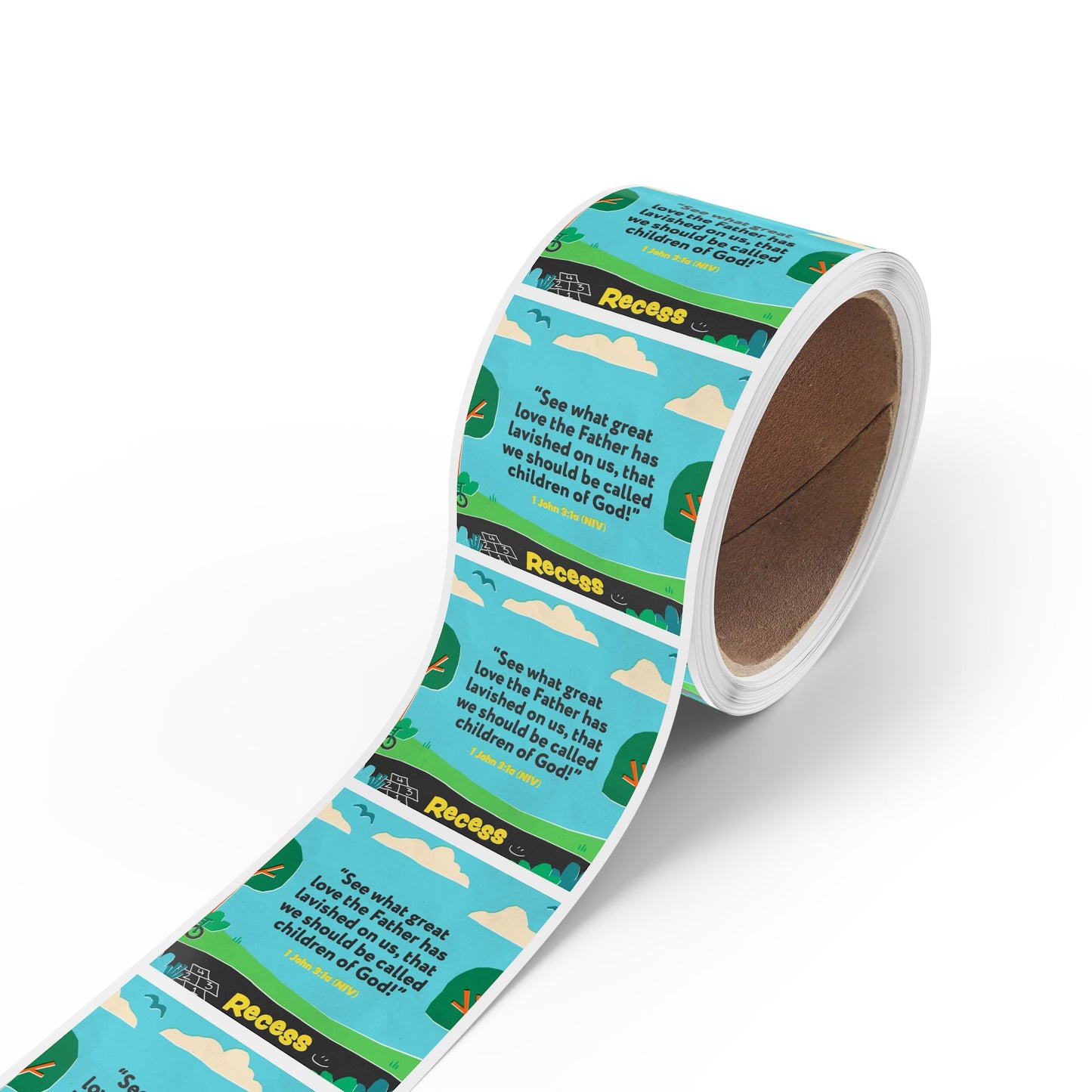 Memory Verse Sticker Roll | V7 | Recess Preschool