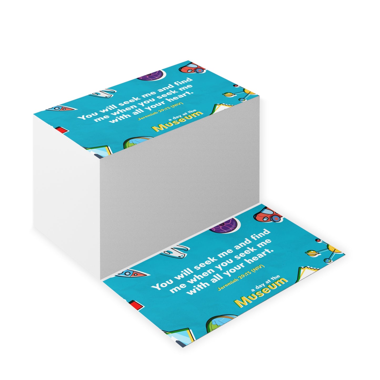 Memory Verse Cards | V5 | A Day At The Museum Preschool