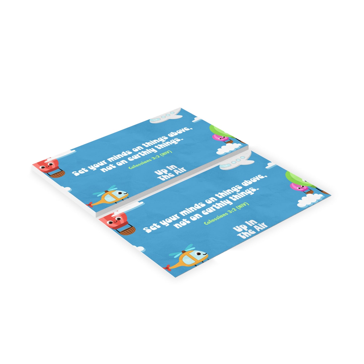 Memory Verse Cards | V5 | Up in The Air Preschool