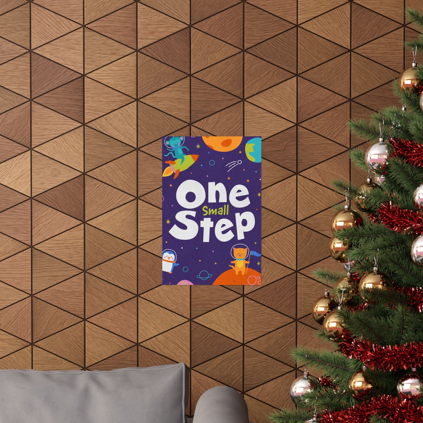 Poster | V7 | One Small Step Preschool Series Graphic | Vertical