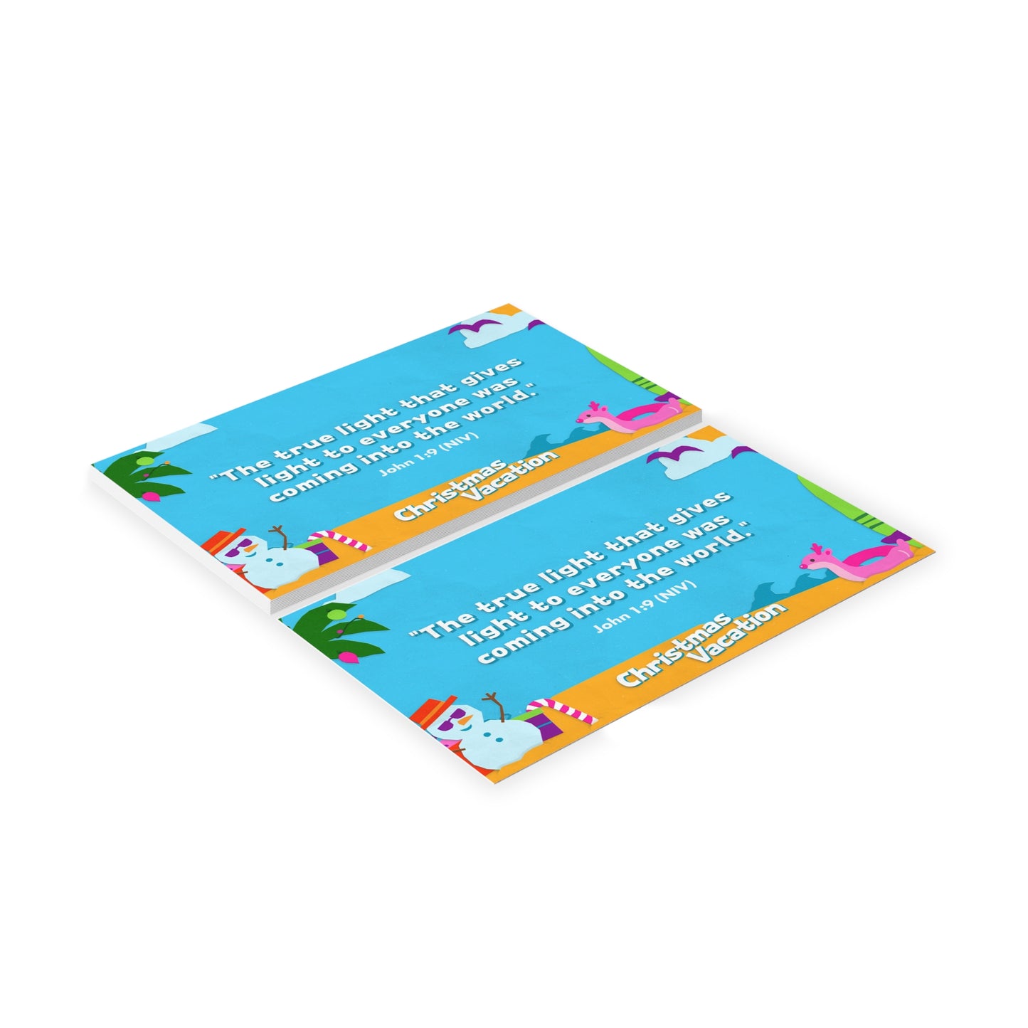 Memory Verse Cards | V7 | Christmas Vacation Preschool