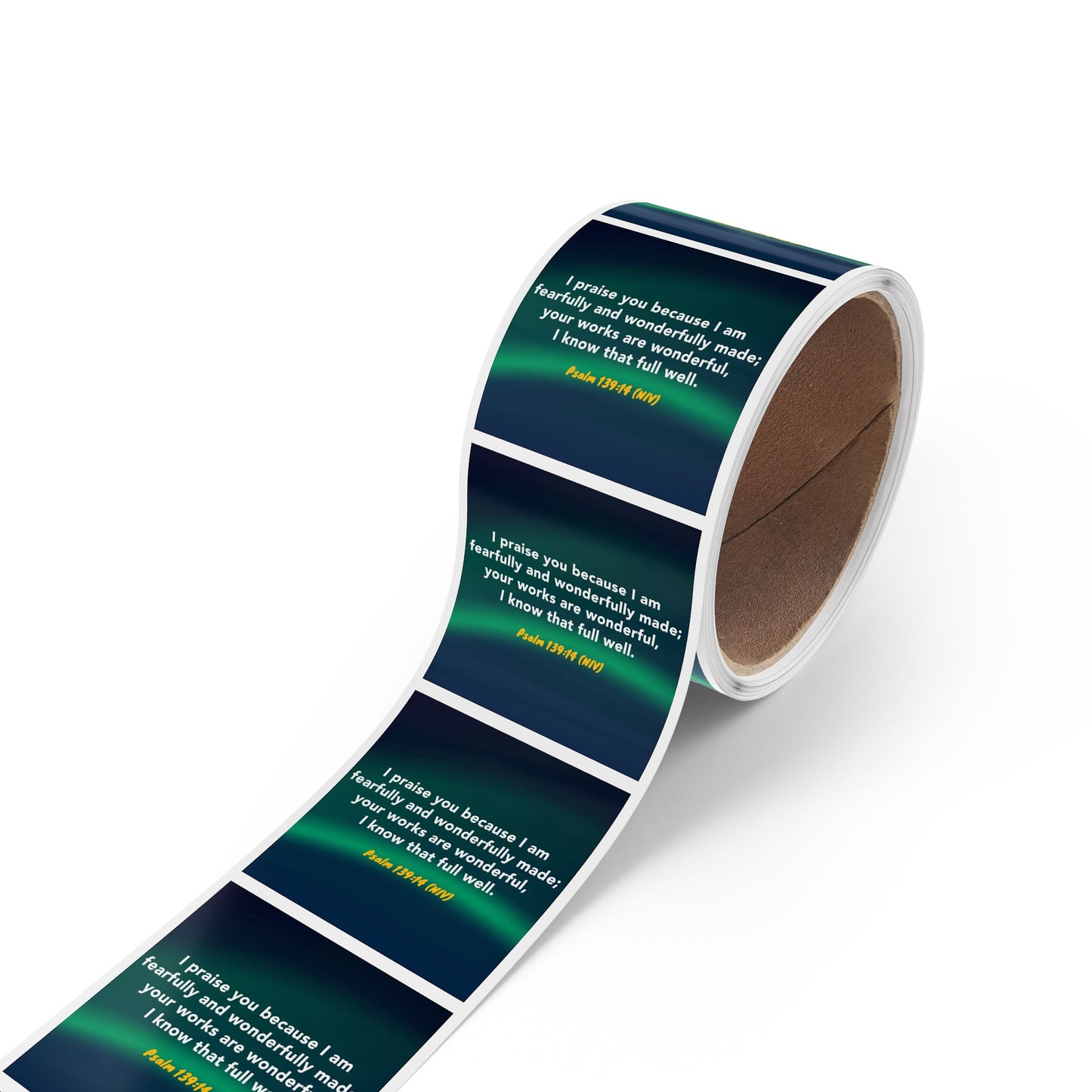 Memory Verse Sticker Roll | V6 | Wonder-Full Preschool