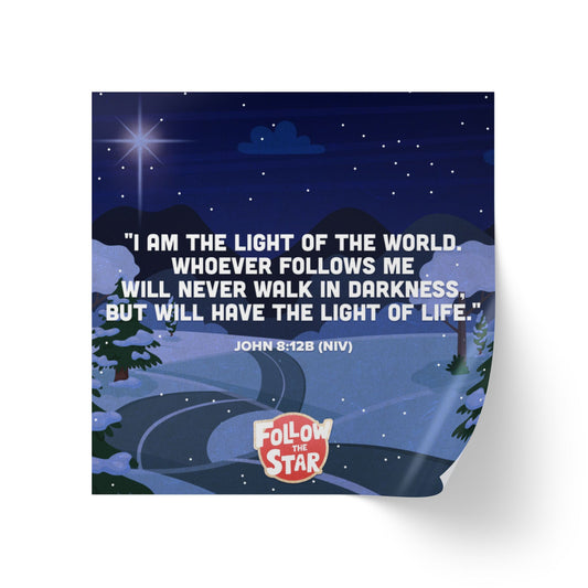 Memory Verse Sticker Roll | V9 | Follow The Star Elementary