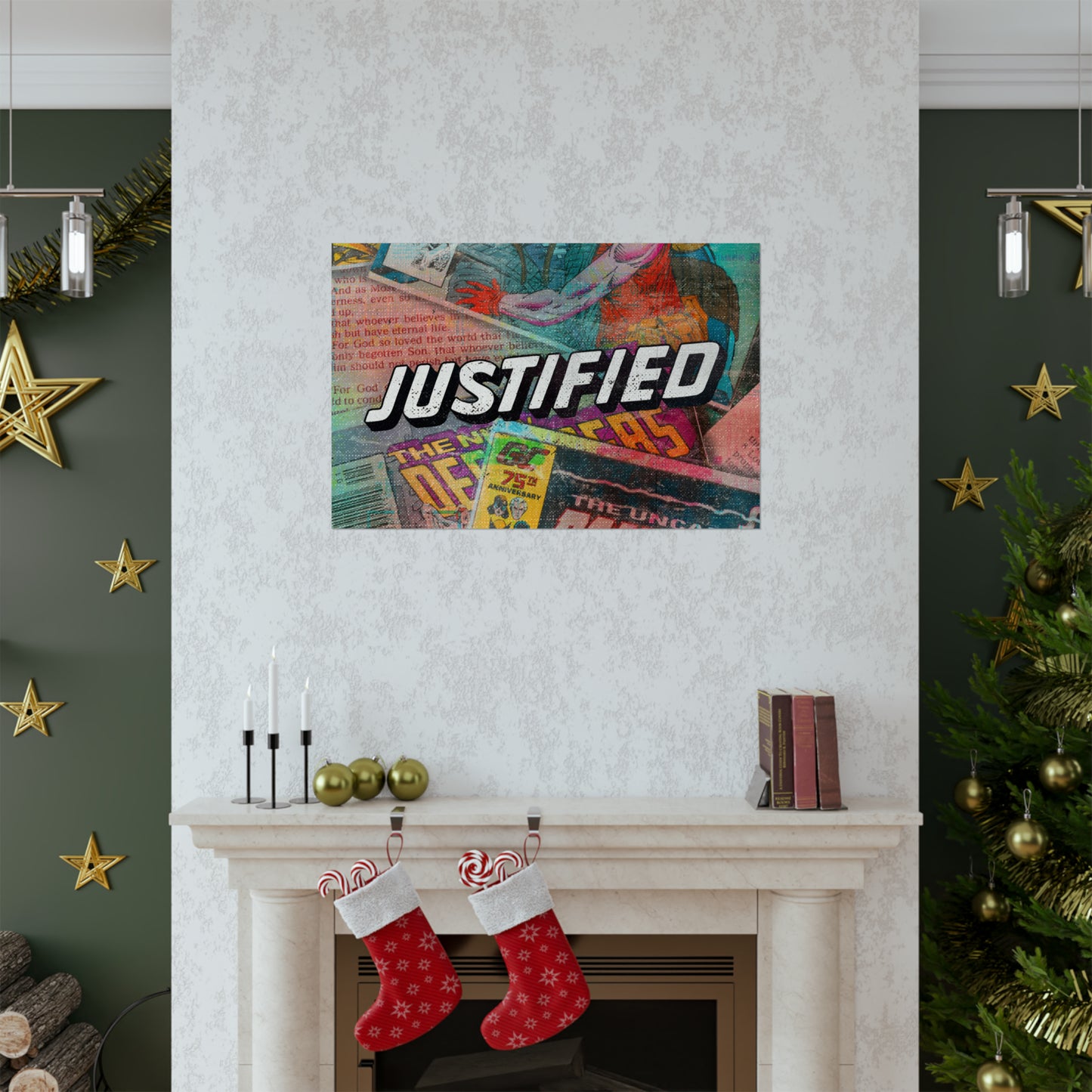 Poster | V7 | Justified Series Graphic | Horizontal