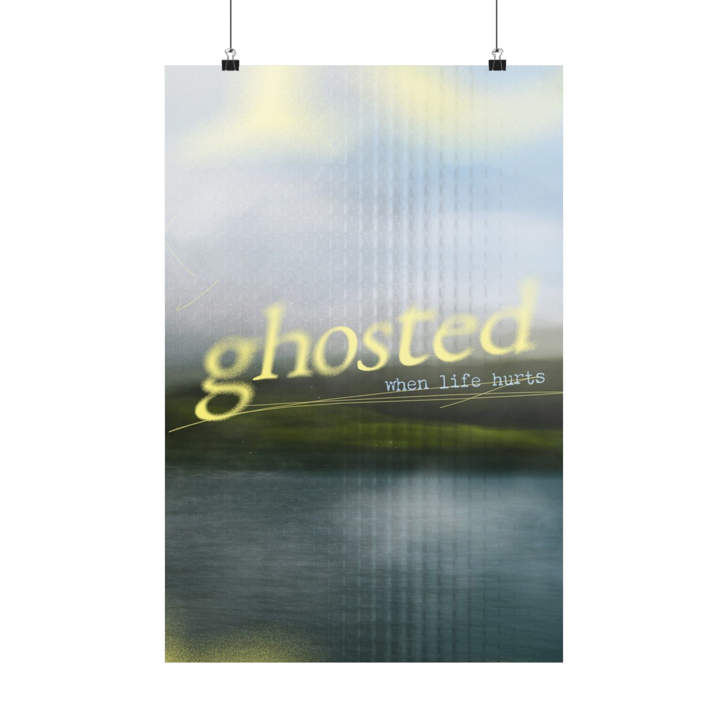 Poster | Ghosted Series Graphic | Vertical