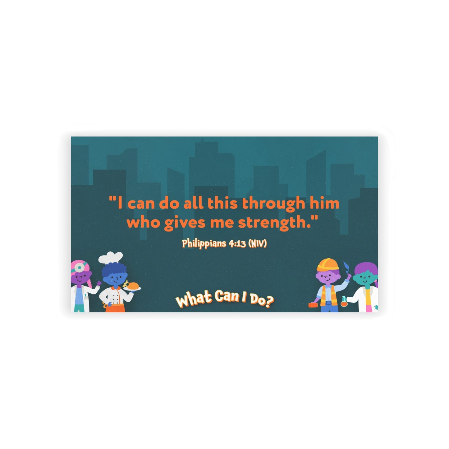 Memory Verse Cards | V7 | What Can I Do Preschool