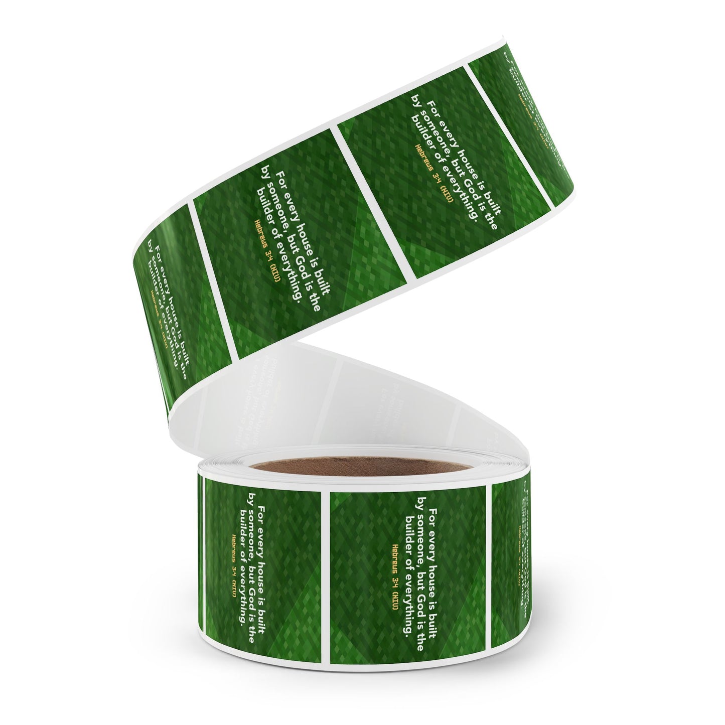 Memory Verse Sticker Roll | V6 | Make It Or Break It Preschool