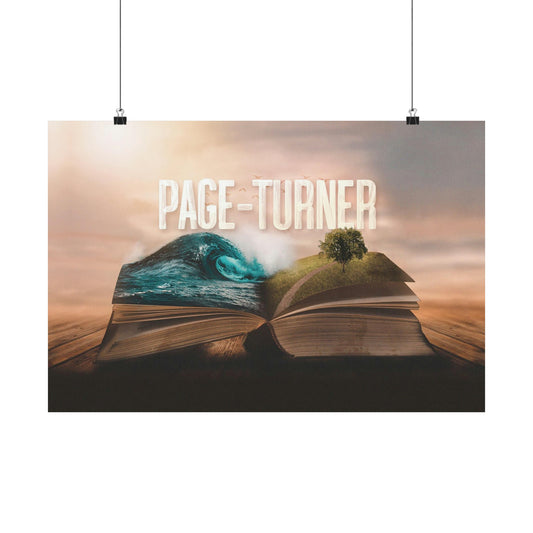 Poster I V5 I Page-Turner Series Graphic I Horizontal
