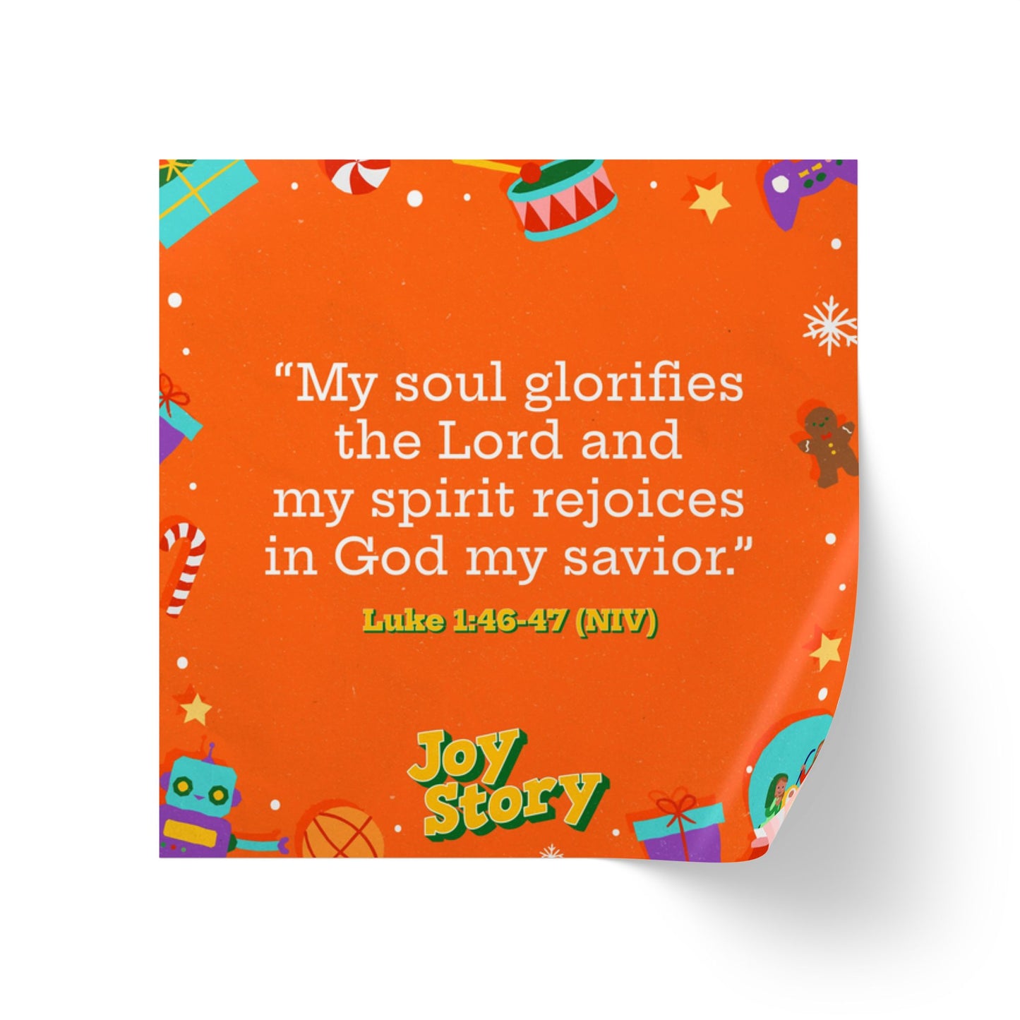 Memory Verse Sticker Roll | V8 | Joy Story Preschool