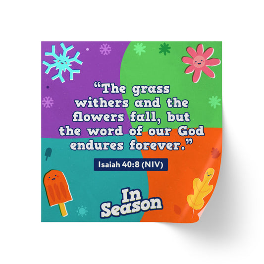 Memory Verse Sticker Roll | V9 | In Season Preschool