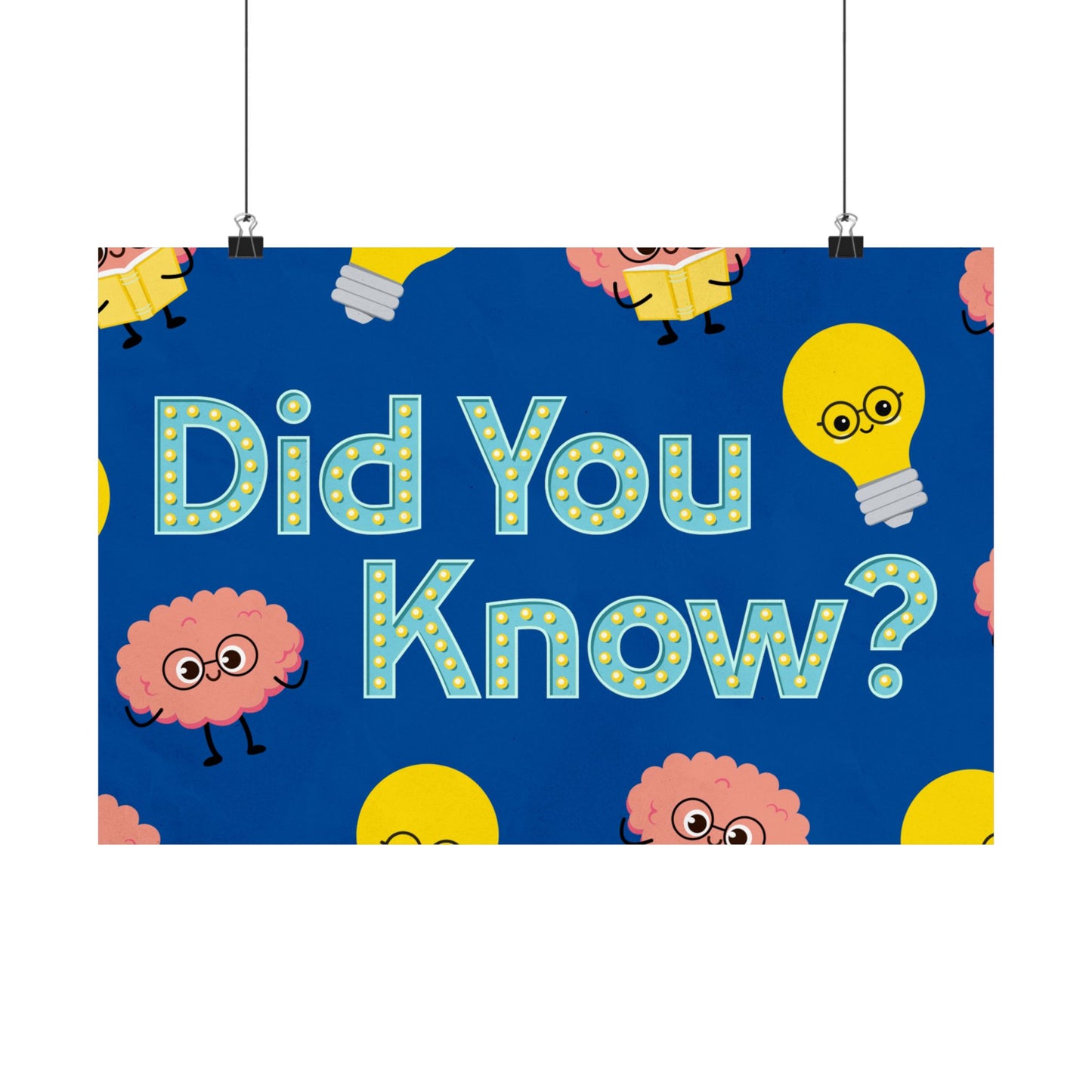 Poster I V5 I Did You Know? Preschool Series Graphic I Horizontal