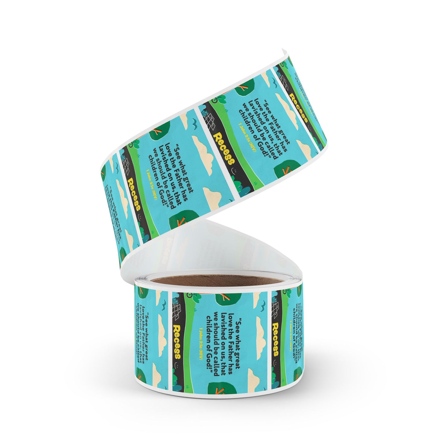 Memory Verse Sticker Roll | V7 | Recess Preschool