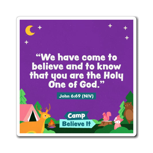 Memory Verse Magnet | V8 | Camp Believe It Preschool