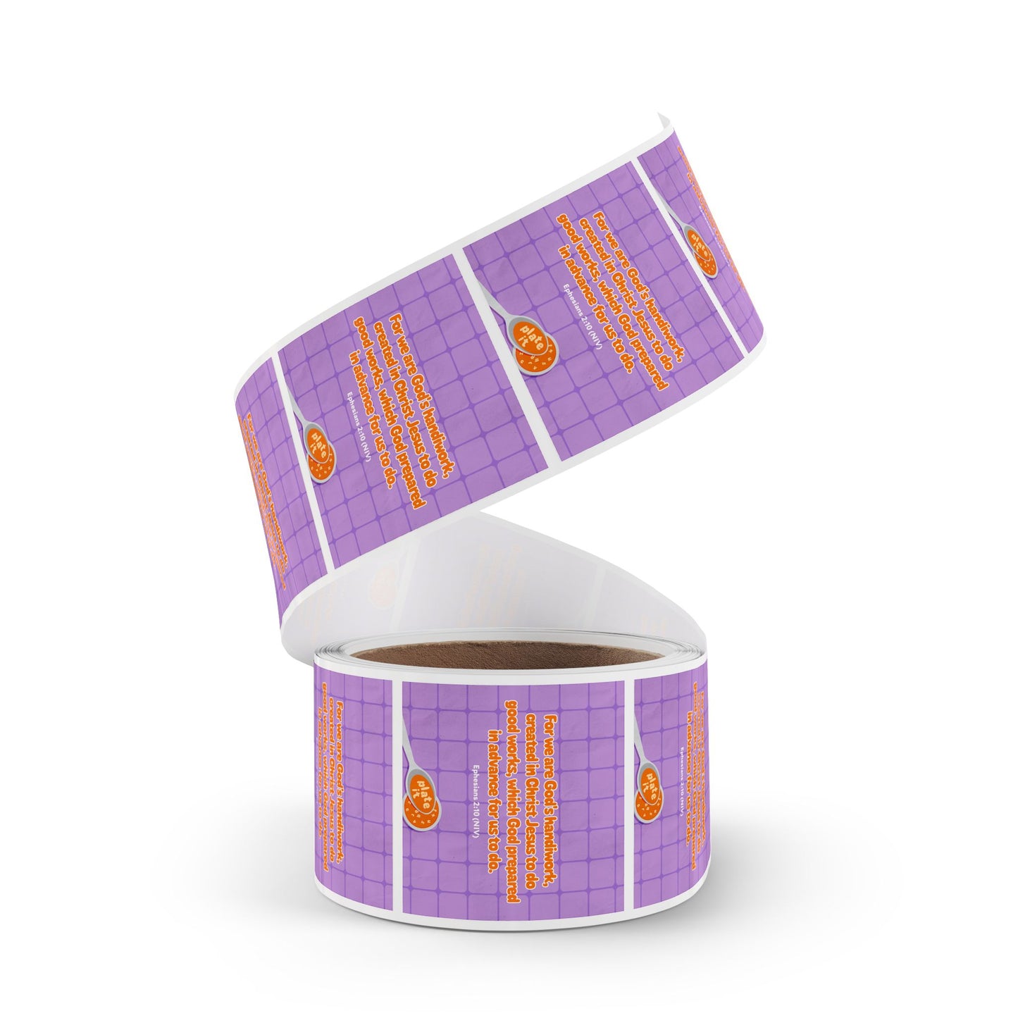 Memory Verse Sticker Roll | V5 | Plate It Preschool