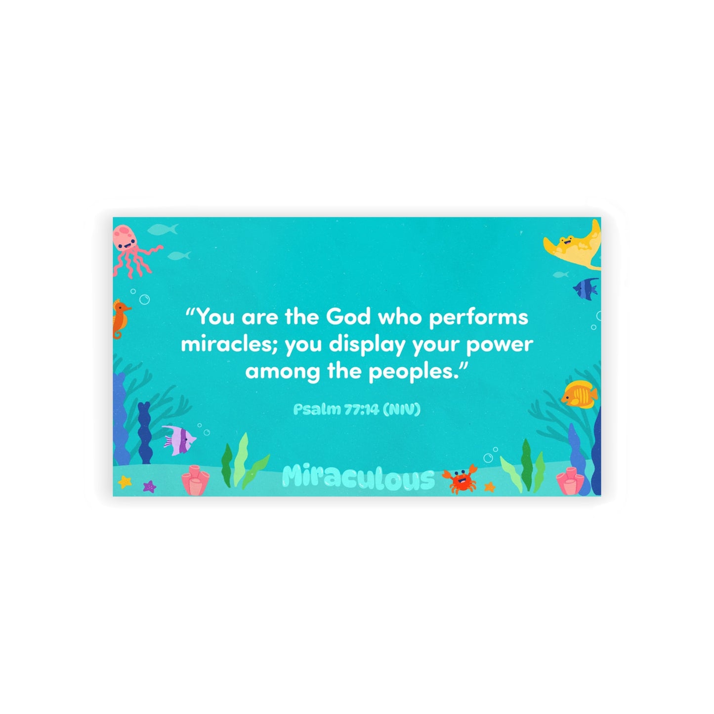 Memory Verse Cards | V8 | Miraculous Preschool